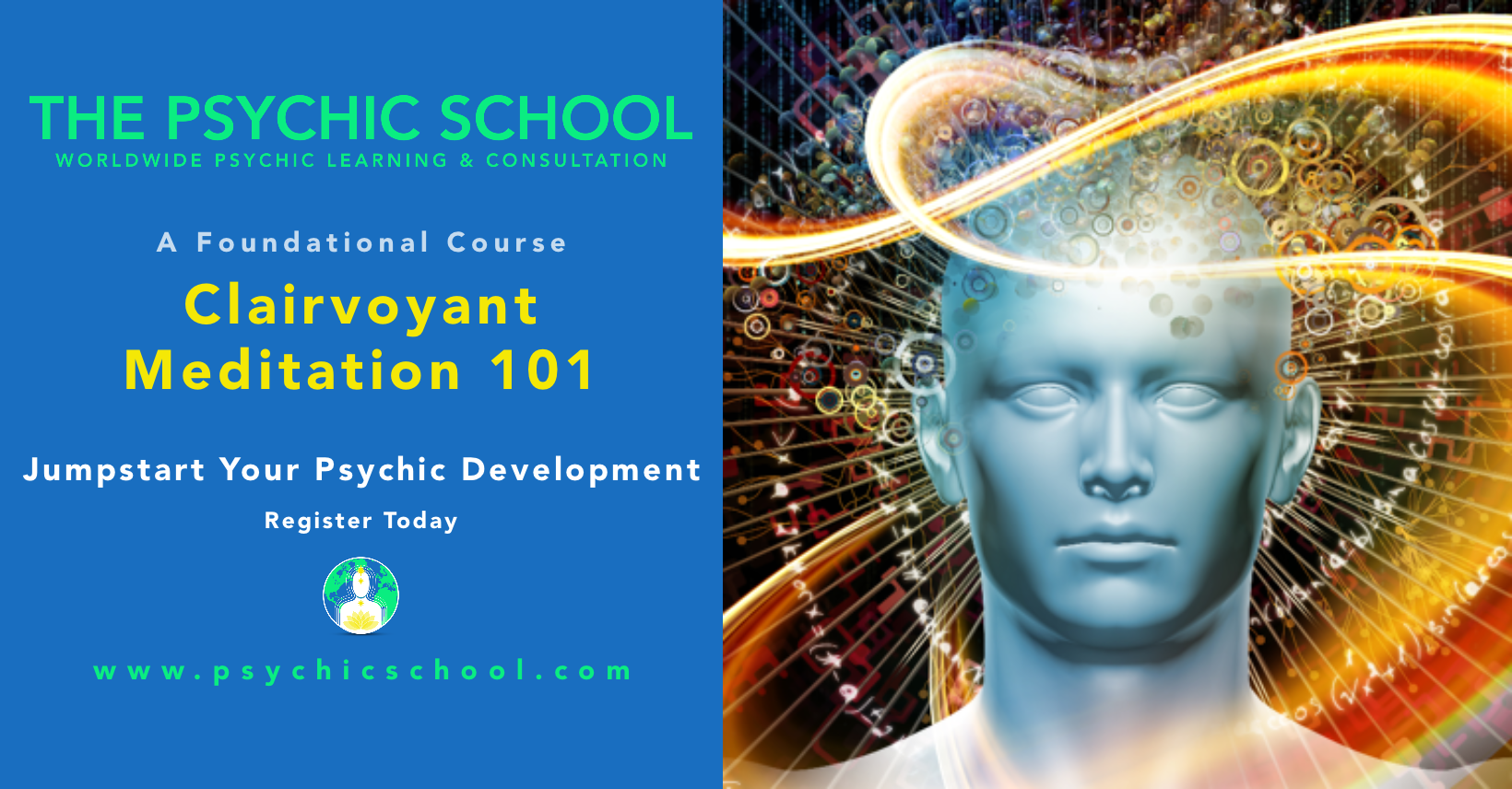 Clairvoyant Meditation 101 Class - 1640 x 856